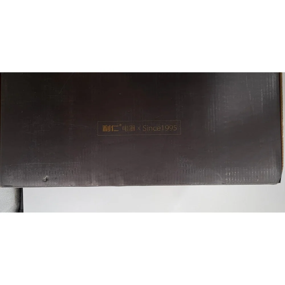 Liven Dual Plate Crepe Griddle/Electric Pancake Maker LR-FD431 1400W Black NEW